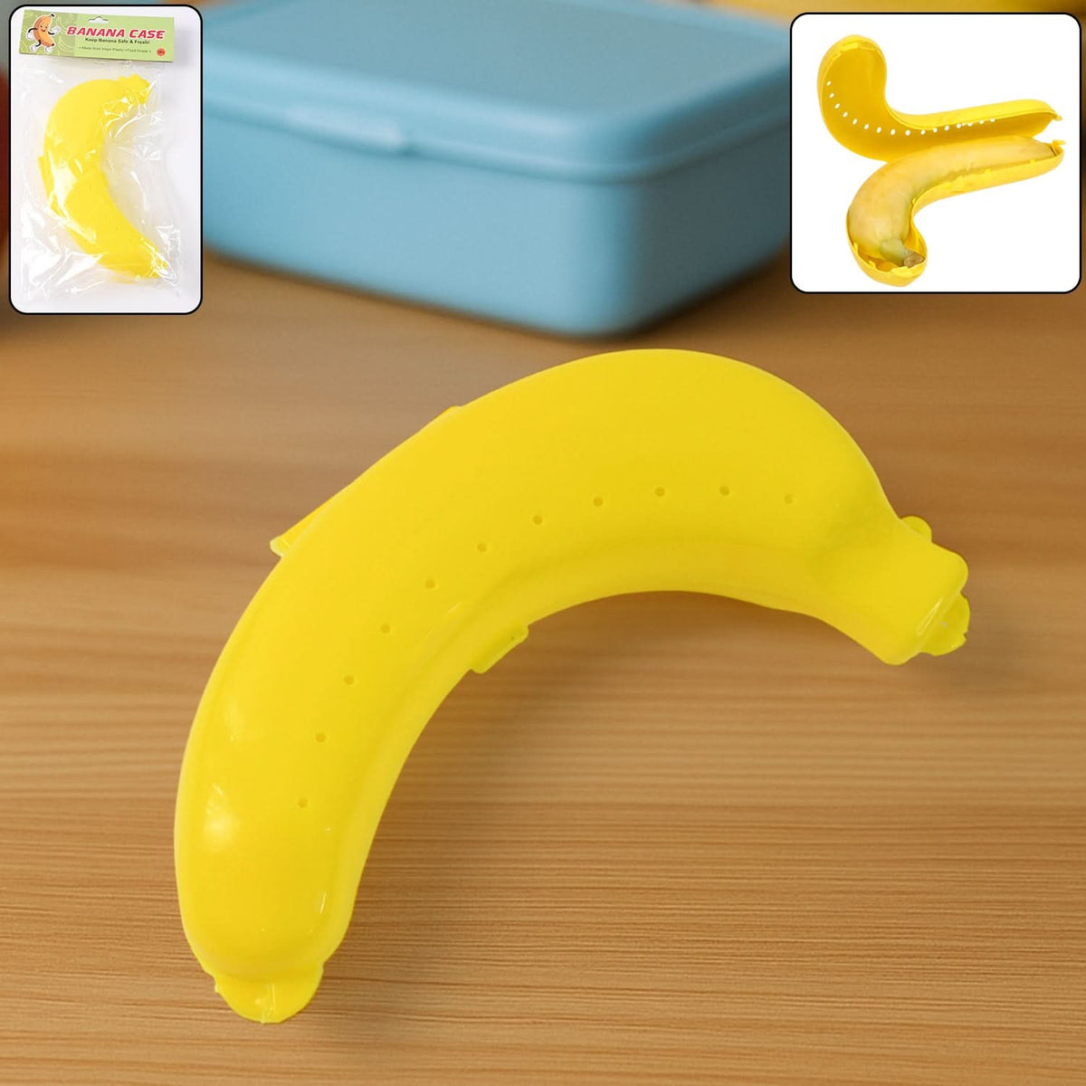 Banana Case Lunch Box Yellow HP DD