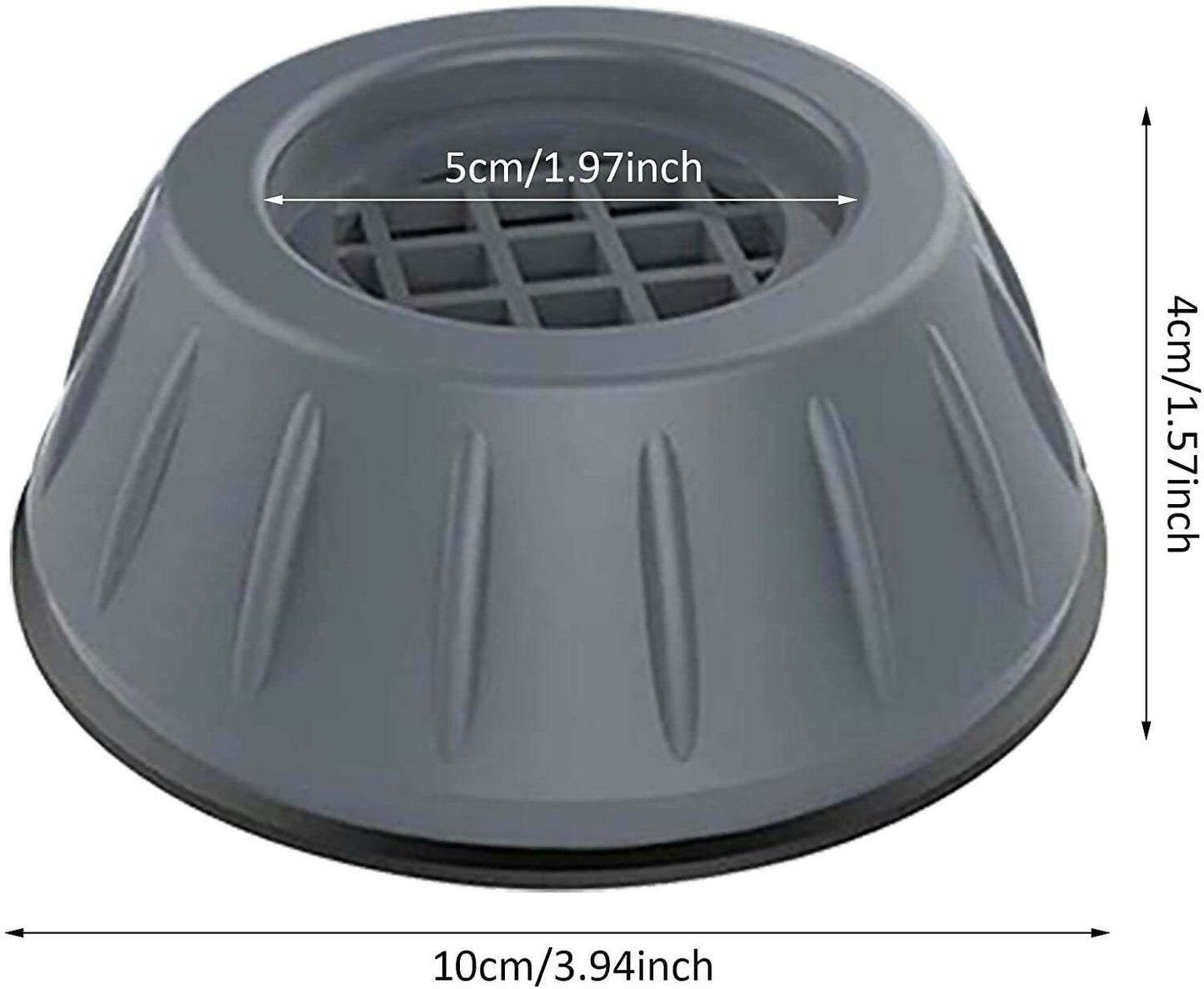 Anti-Vibration Pads for Washing Machine & Dryer Shock-Absorbing Noise-Reducing Stabilizer Feet
