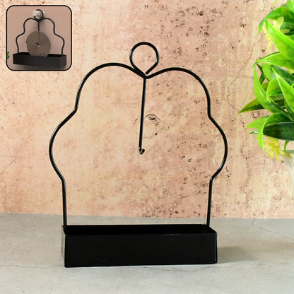 Mosquito Coil Holder Stand with Ash Catcher Tray for Safe, Smokeless-Edge Coil Burner for Home, Balcony & Outdoor Use (1 Pc)