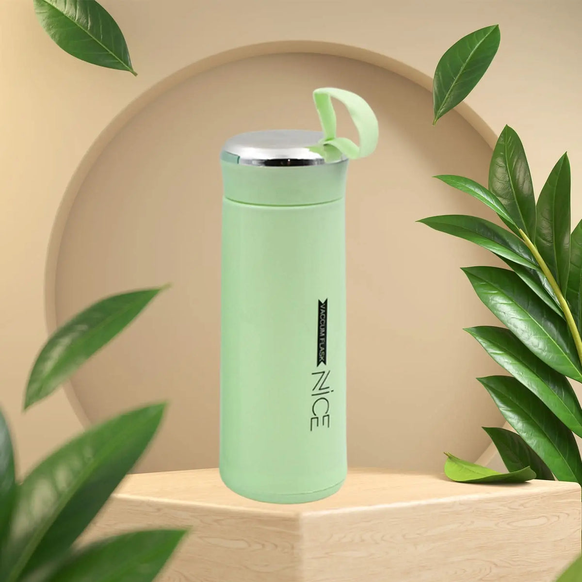 400ml BPA-Free Glass Sports Water Bottle Leak Proof, Hot & Cold HP DD