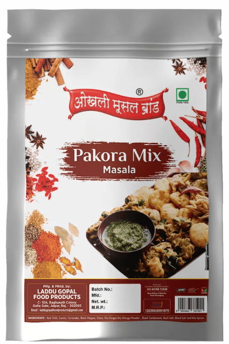 Pakora mix masala 190g | OKHLI MUSAL BRAND - halfpeapp