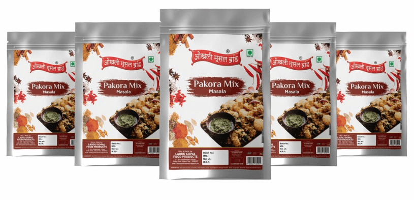 Pakora mix masala 400g(pack of 5x 80g) | OKHLI MUSAL BRAND - halfpeapp