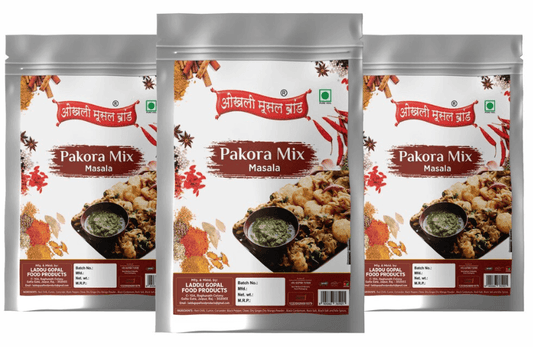 Pakora mix Masala 570g(pack of 3x 190g) |OKHLI MUSAL BRAND - halfpeapp