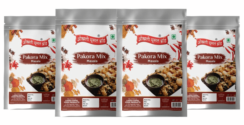 Pakora mix masala 600g(pack of 4x 150g) | OKHLI MUSAL BRAND - halfpeapp