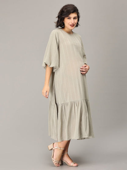 Paparazzi Maternity Oversized Tunic Dress - DRS-SK-PTGN-S