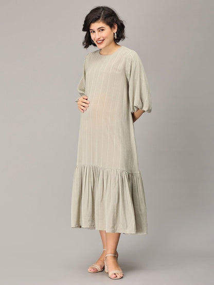 Paparazzi Maternity Oversized Tunic Dress - DRS-SK-PTGN-S
