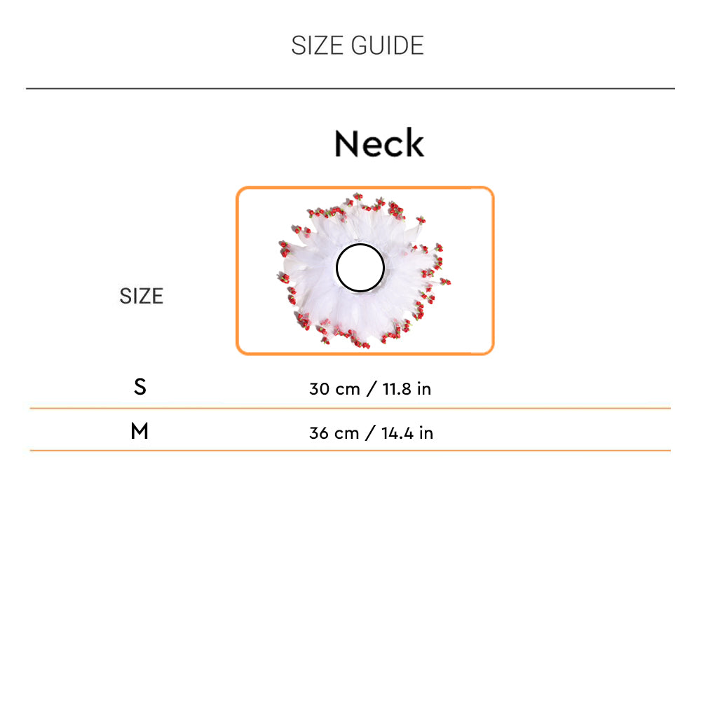 HUFT Celebration Party Dog Collar - White - Heads Up For Tails