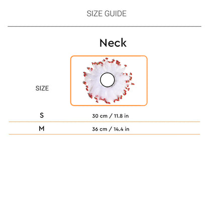 HUFT Celebration Party Dog Collar - White - Heads Up For Tails