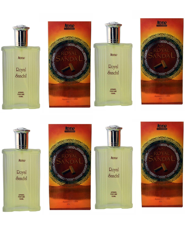 A one Royal Sandal Perfume For men 100ML Each (Pack of 4)