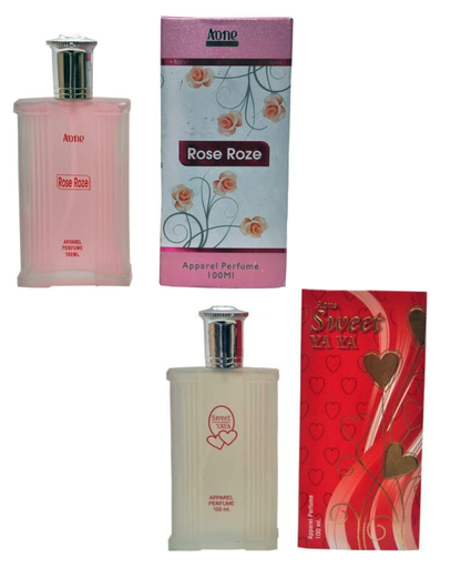 A one Sweet YA YA and Rose Roze Perfume 100ML Each (Pack of 2) Eau de Perfume - 200 ml (For Men)