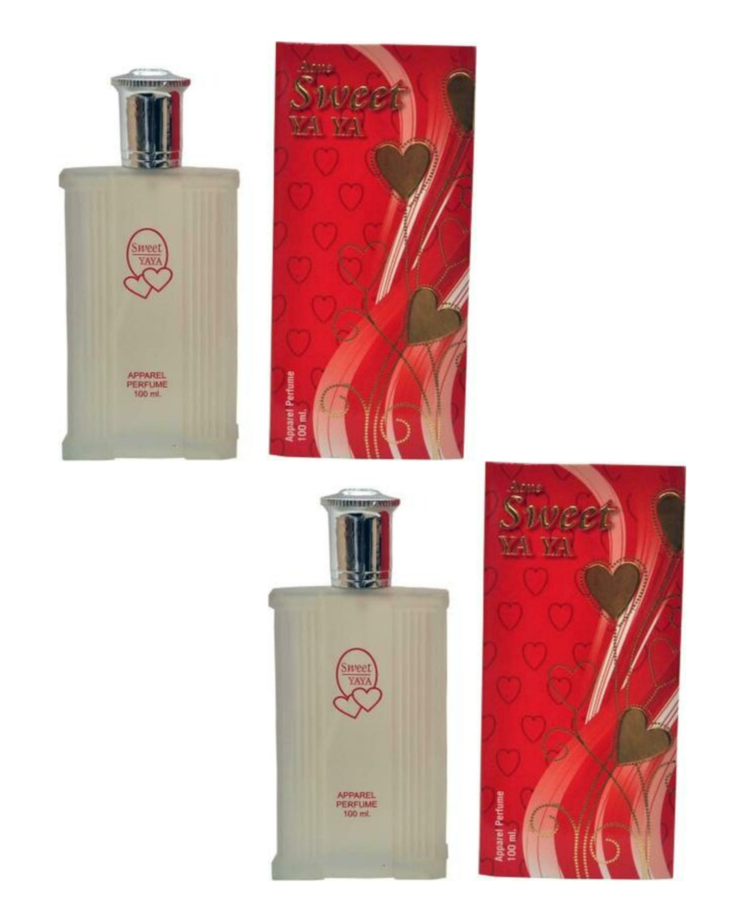 A one Sweet YA YA Perfume 100ML Each (Pack of 2) Eau de Perfume - 200 ml (For Men)