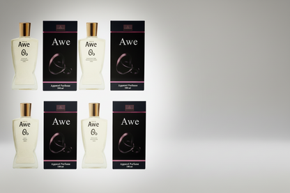 Aone AweQ Perfume 100ML Each (Pack of 4) Eau de Parfum - 400 ml (For Men) Gimanifragrances