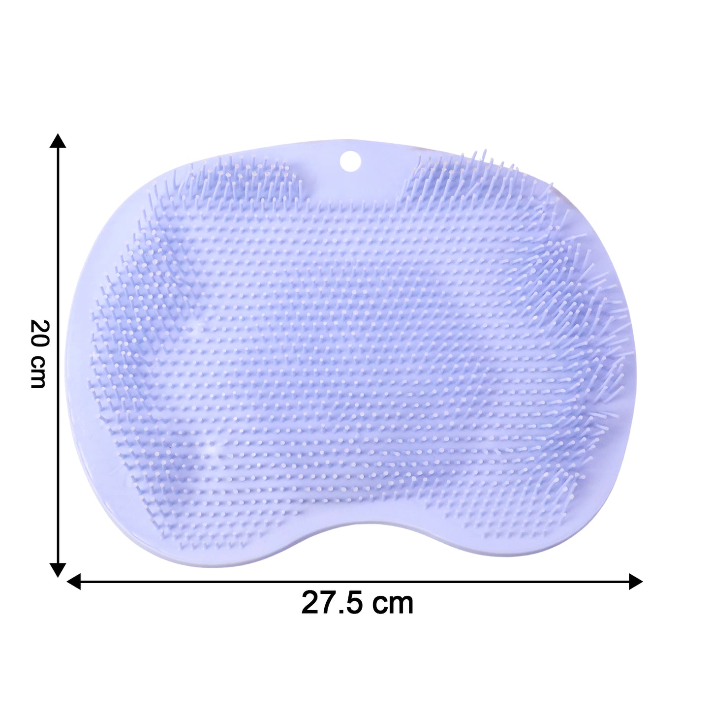 Green Silicone Bath Massage Cushion  Suction Cup Exfoliating Foot Scrubber  Mat