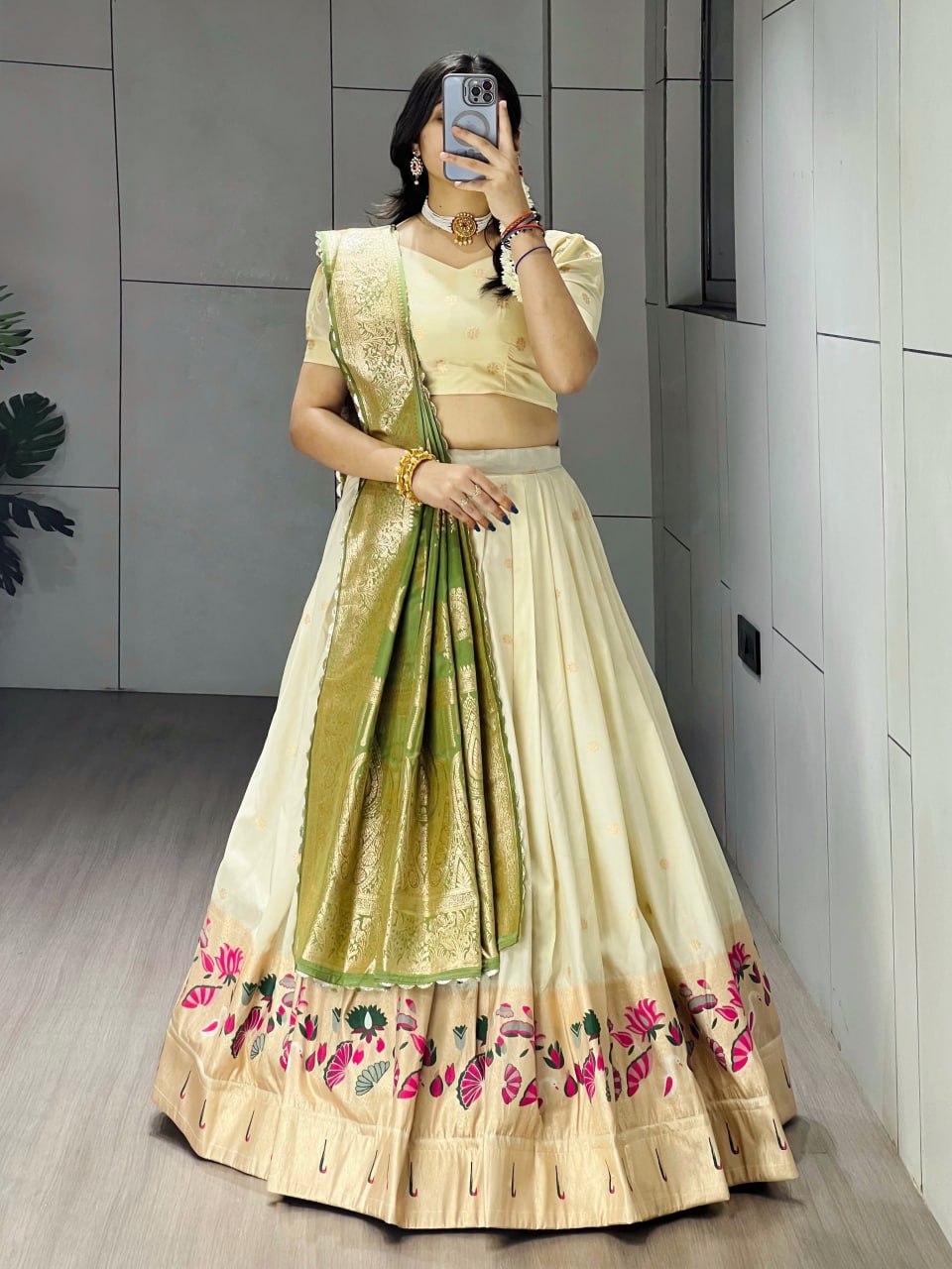 Paithani Silk Lehenga choli