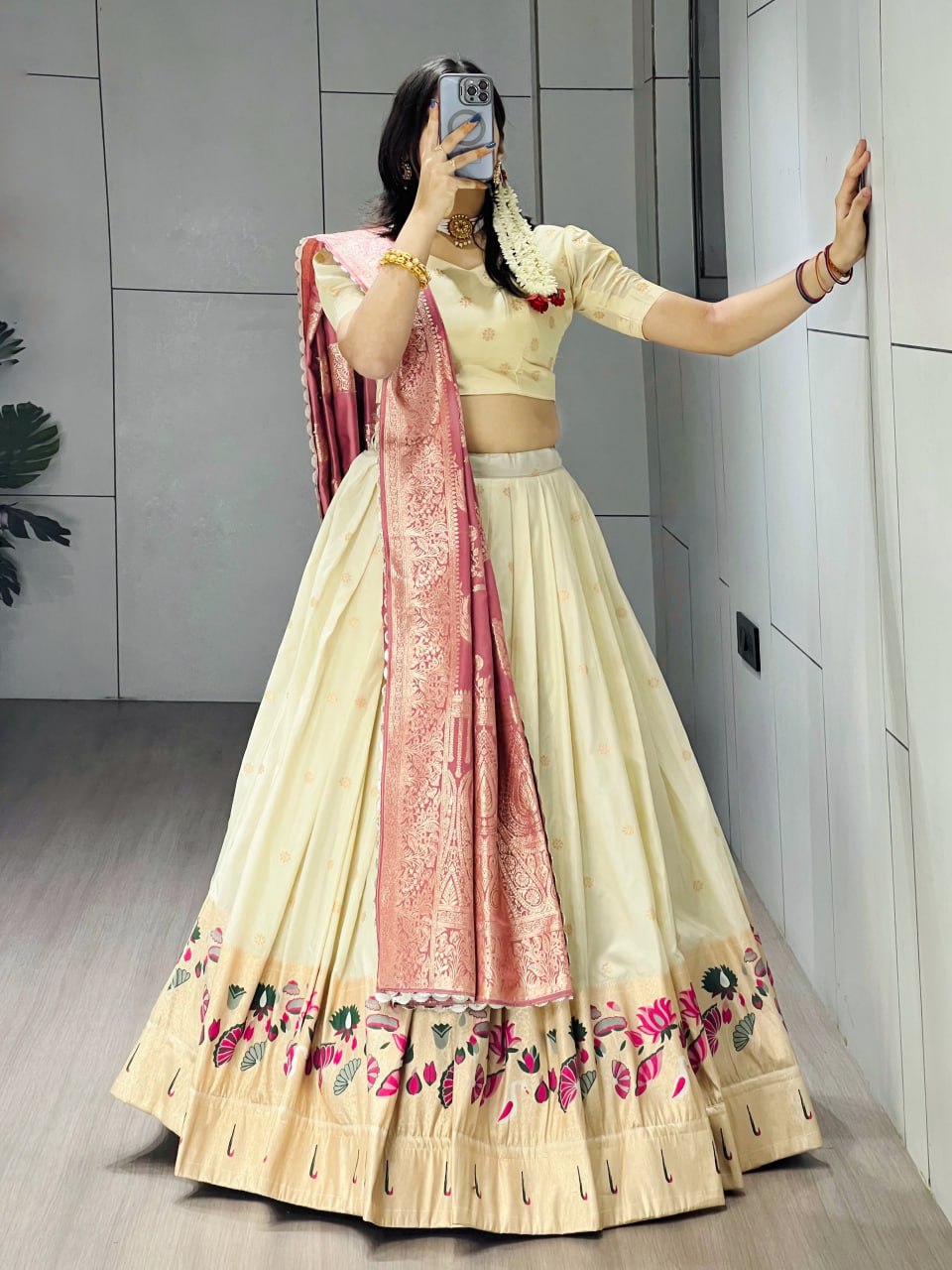 Paithani Silk Lehenga choli