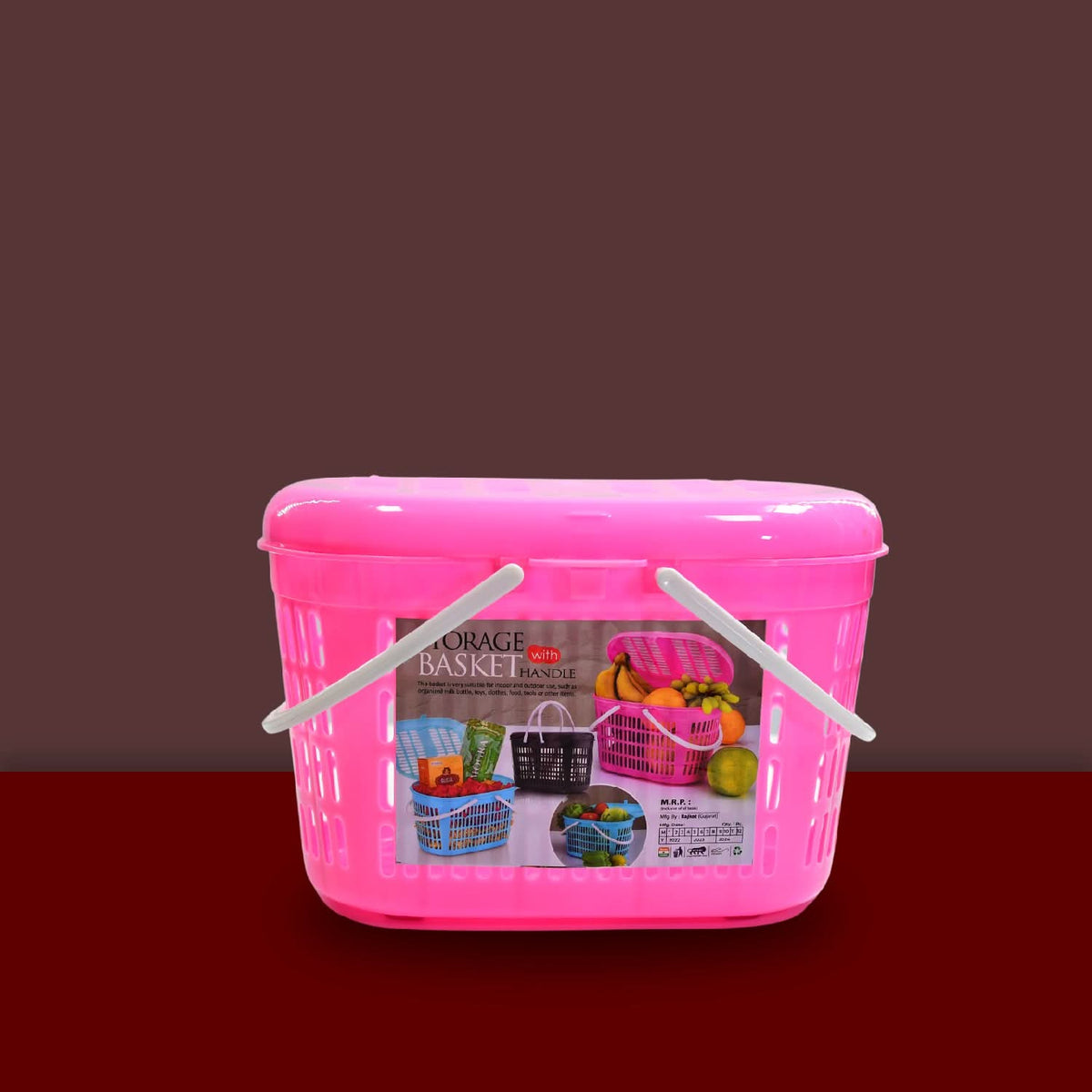 Multipurpose Small Storage Basket – Multi-Utility Picnic & Home Organizer HP DD