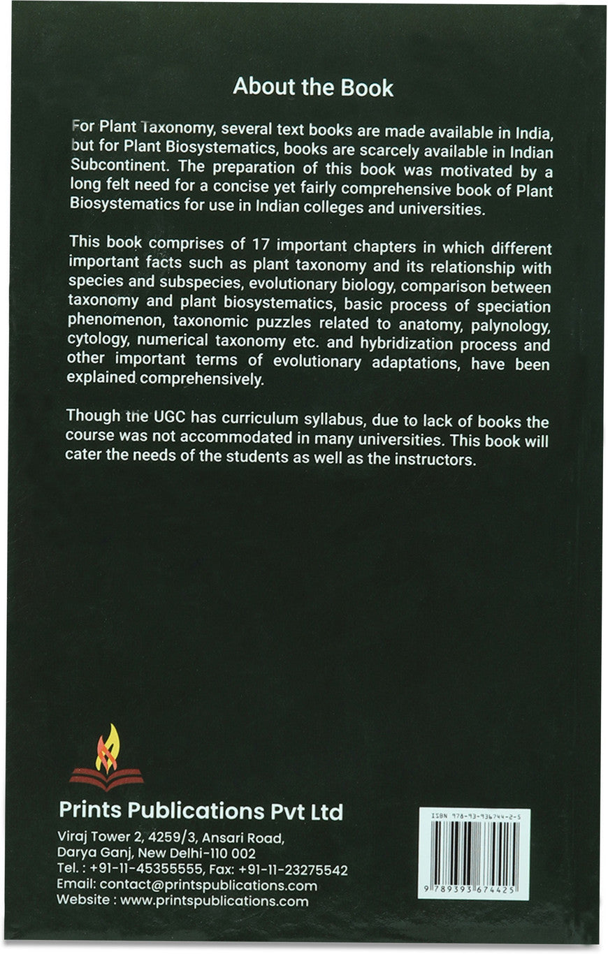 PLANT BIOSYSTEMATICS by prints publications Prints Publications