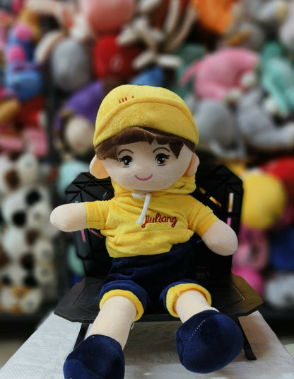 Super Soft Trenz Boy Plush Toy (Yellow)