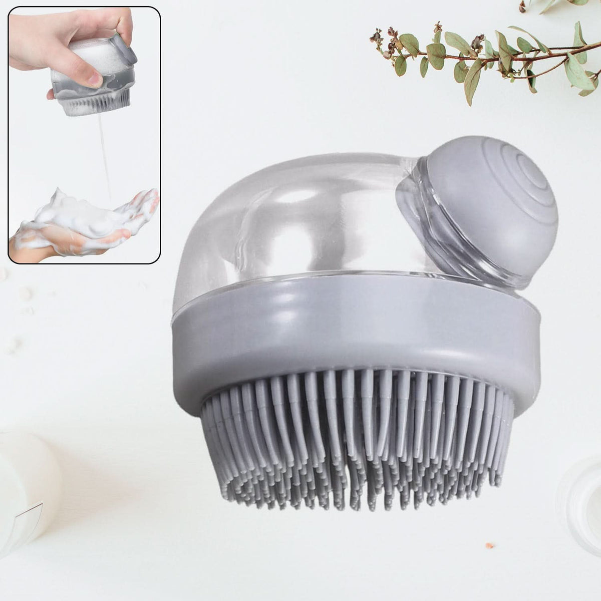 Head Scalp Massager Shampoo Brush (1 Pc) HP DD