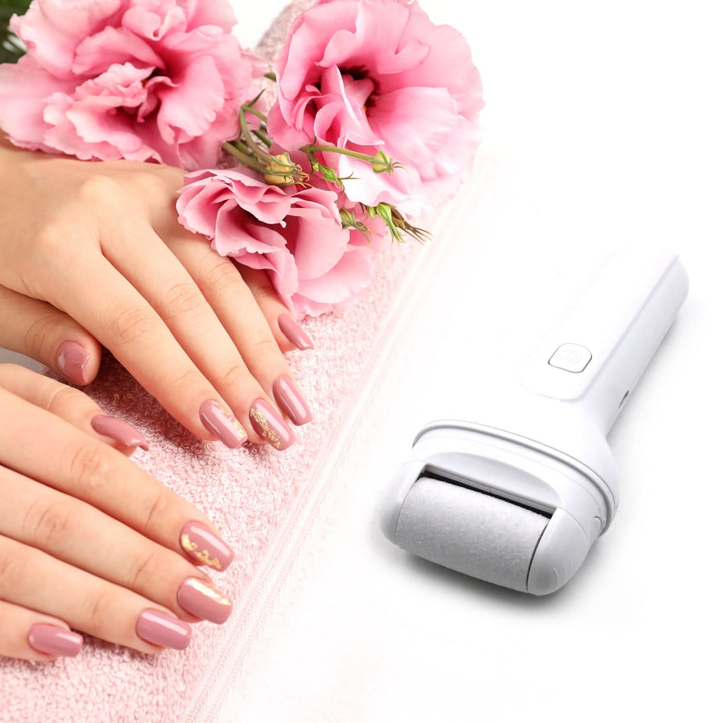 Portable Electric Foot File Rechargeable Callus Remover