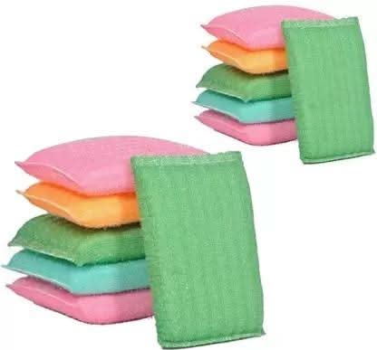 Kitchen Utensil Scrubber Pad (Pack Of 12)