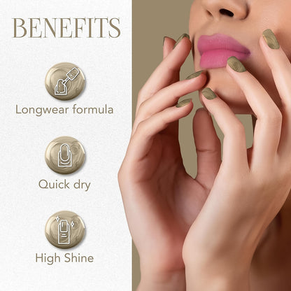 Og Beauty Premium Vintage Brass Metallica Nail Polish (1 Pc  10 Ml)