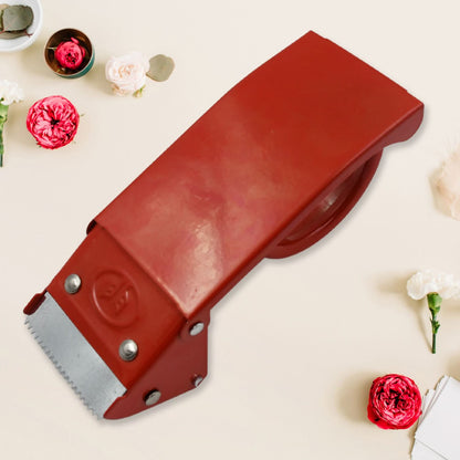 Metal Packing Tape Dispenser Cutter – 55mm for Home & Office Use