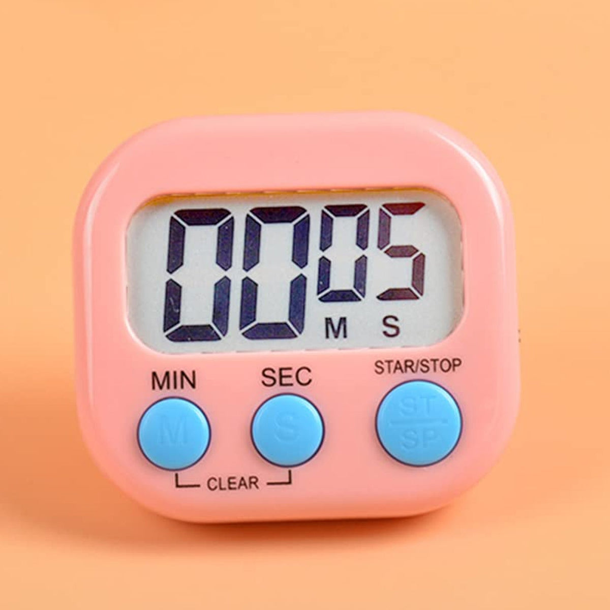 Digital Kitchen Timer Clear Big Digits 0-99 Min For Cooking Office Clock HP DD