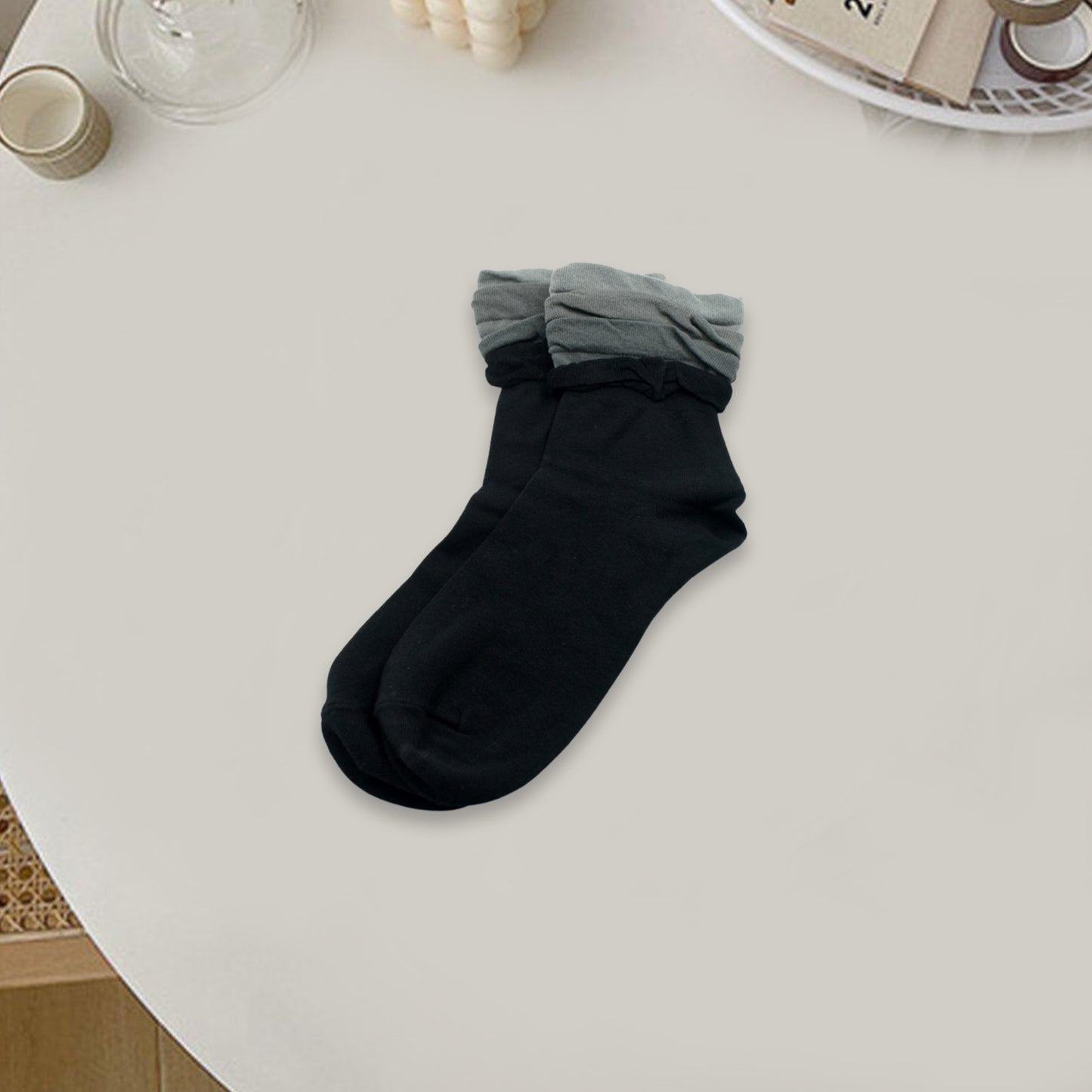 Soft Mix Socks Best Quality Socks ( 1 Pair )