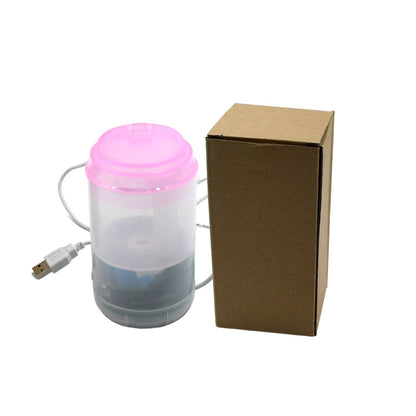 Portable USB Mini Humidifier with Essential Oil Option for Home, Office & Car