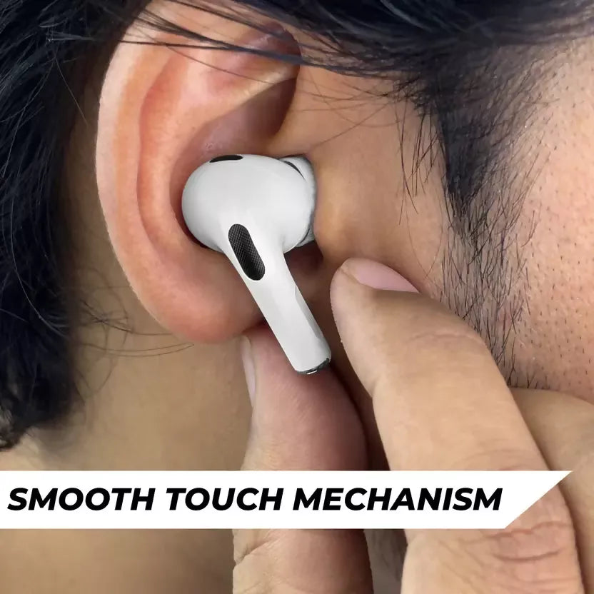 JPS 2nd Gen Wireless Earbuds with Touch Screen Display Music Wallpaper Change Bluetooth (White, True Wireless) JPS PRODUCTS (ACHSA)