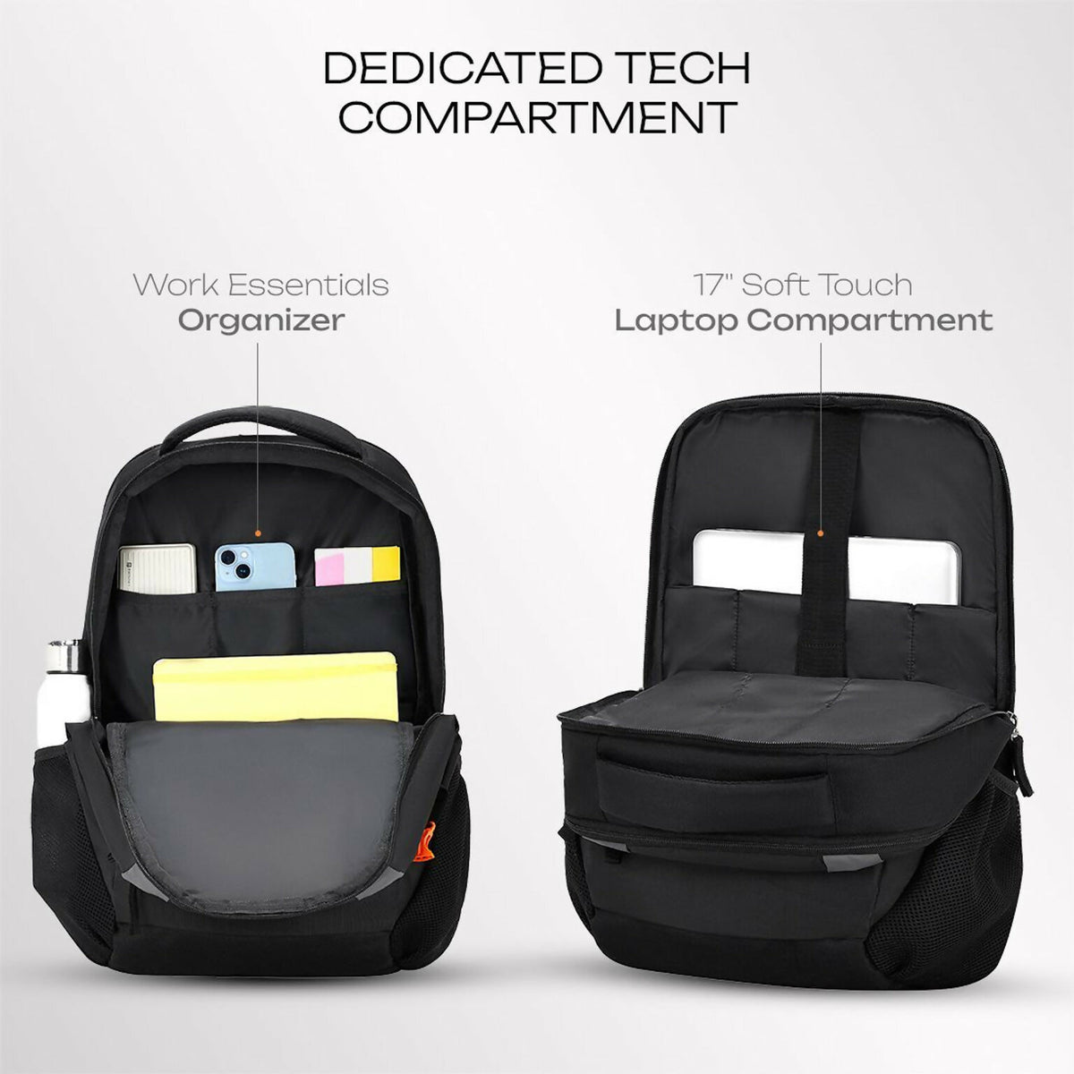 SAFARI Medium 30 L Laptop Backpack Warrior (Black)