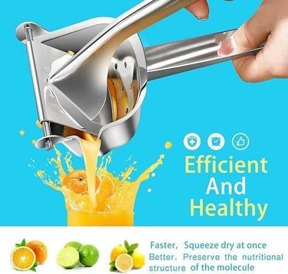 Hand Press juicer Smoothie Maker Machine for Fruits and Vegetables (300ml) - HalfPe