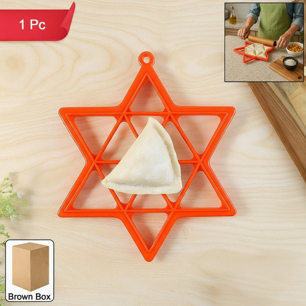 Star Shape Samosa Maker – Easy DIY Dough Mould for Perfect Homemade Samosas and Snacks (1 Pc)