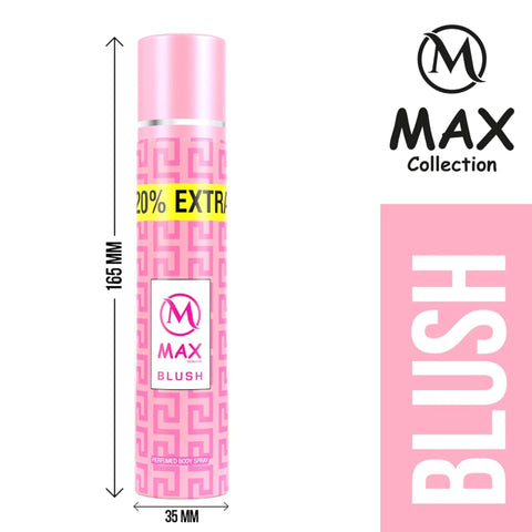 Eau De Perfume body spray max blush (160ml, unisex) - HalfPe