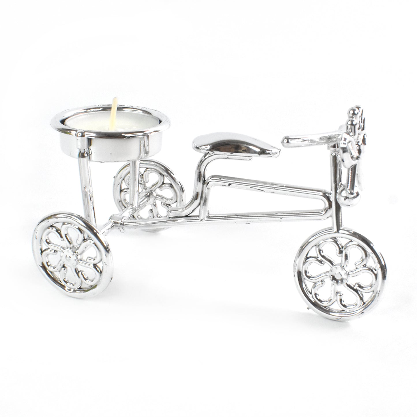 Cycle Tealight Holder Candle Holder Decorative Candle (1 Pc)
