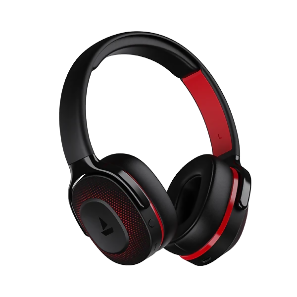 boAt Rockerz 425 Bluetooth Wireless Over Ear Headphones with Mic Signature Sound,  Bluetooth V5.2 (Multicolor)