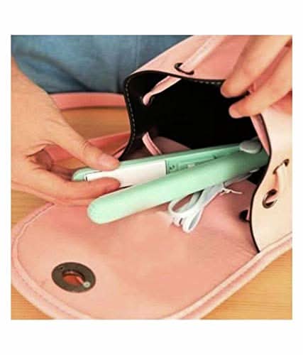 2-in-1 Mini Magic Styler – Portable Hair Straightener & Curler HP DD