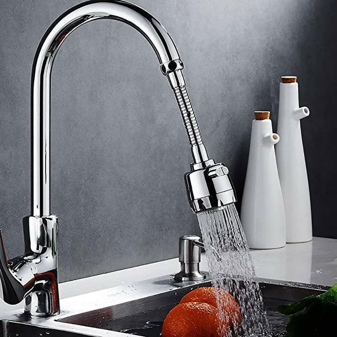 360 Degree Rotating 2 Modes Water Saving Faucet Sprayer - HalfPe