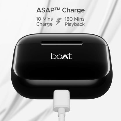 boAt Airdopes 163 Bluetooth earbuds (Active Black, True Wireless)