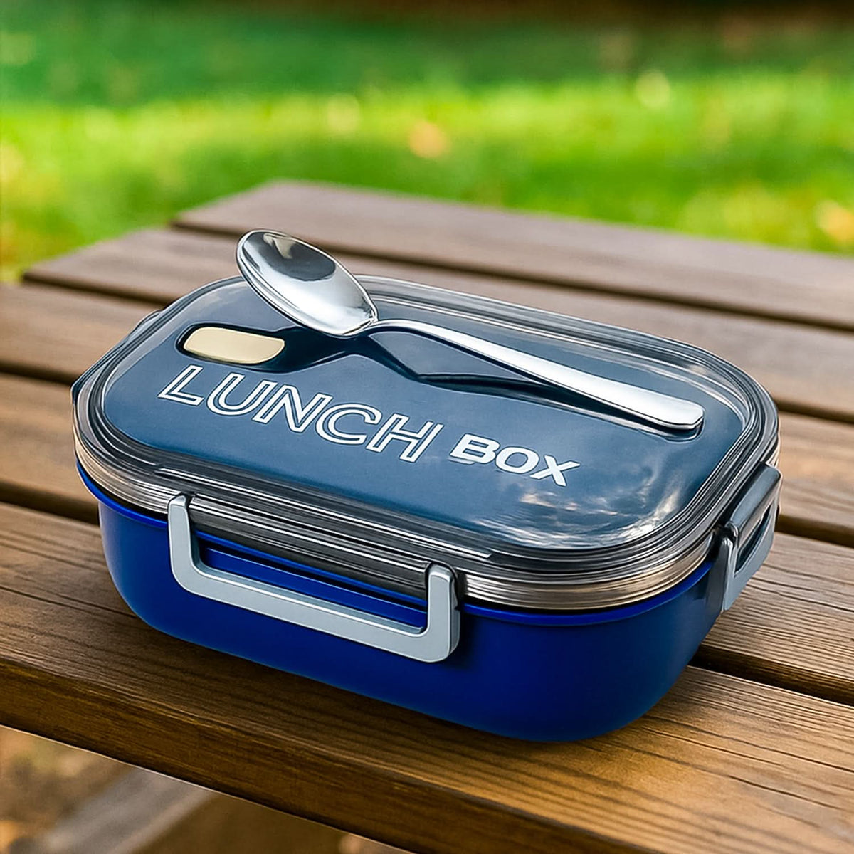Home Chef Premium Airtight Steel Lunch Box – Durable & Leakproof HP DD