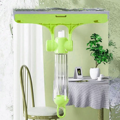 Multifunctional Glass Scraper with Built-in Water Dispenser – 4-in-1 Cleaner for Home & Car Glass