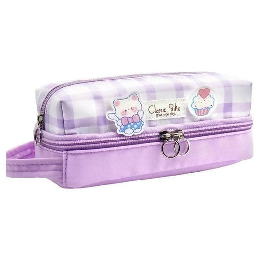 It’s a Nice Day Classy Pouch For All (Purple) - HalfPe