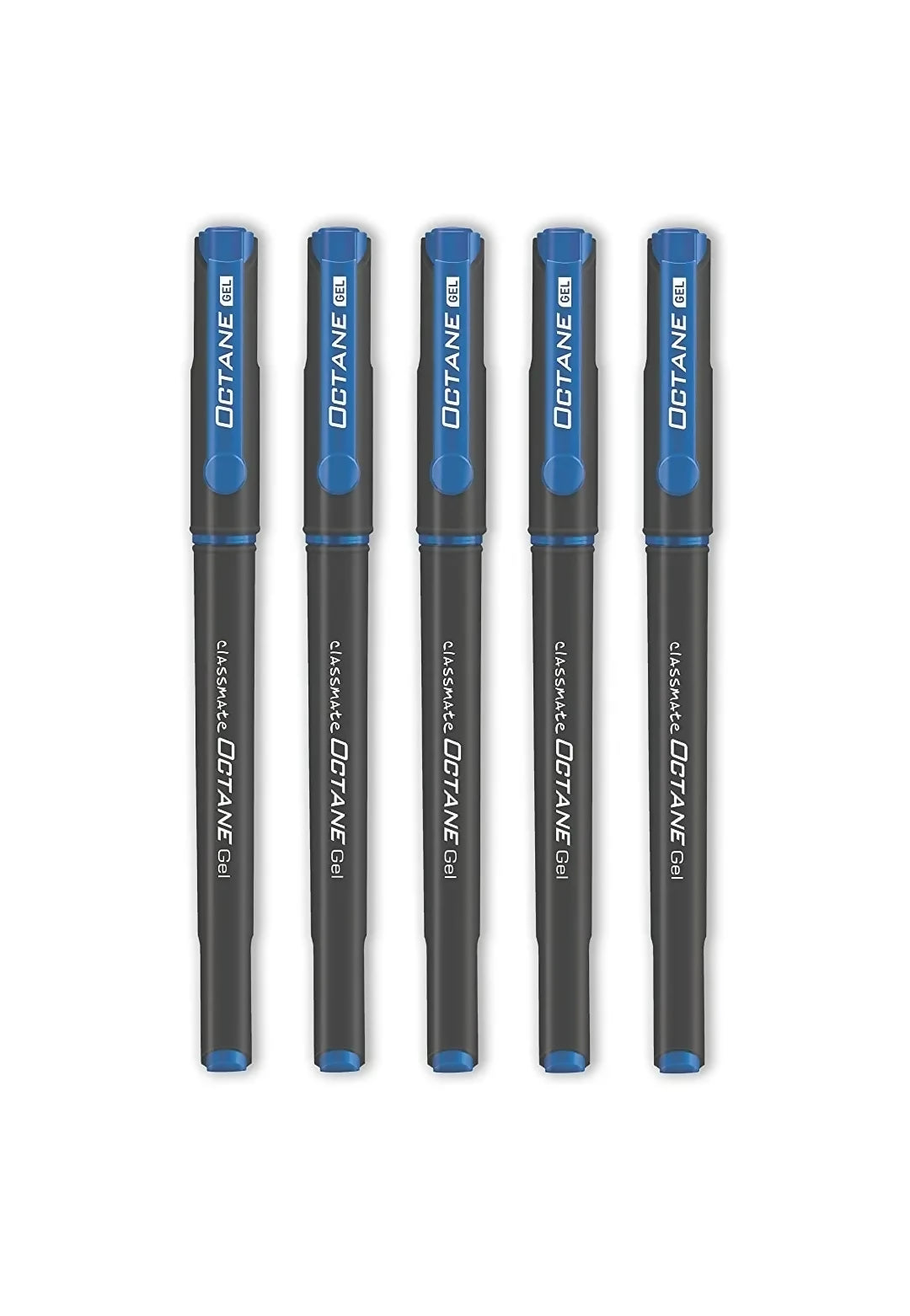 Classmate OCTANE GEL PEN by THE MARK Gel Pen (Pack of 5 X 4 = 20 pens, Ink Color - Blue)