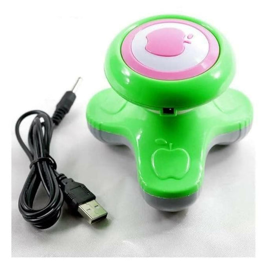 Mini Vibration Full Body Battery Powered Massager (Green) - HalfPe