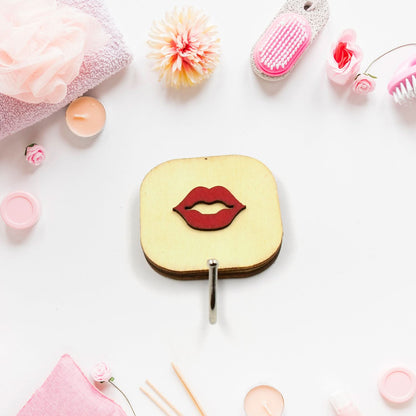 Cute Wooden Cartoon Wall Hook with Multipurpose Wall-Mounted Hanger for Clothes, Bags, Hats & Towels (1 Pc)