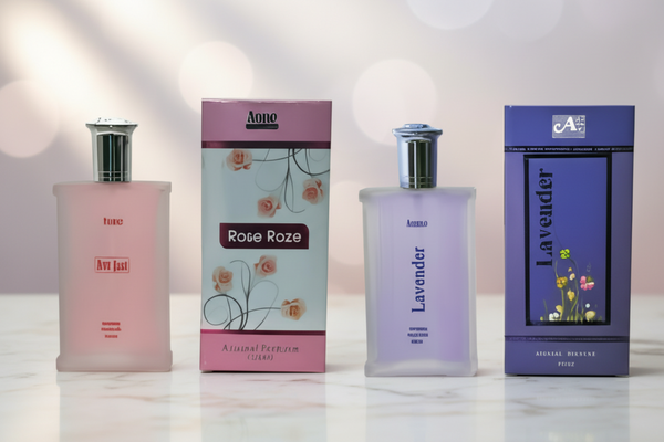 Aone Rose Roze and Lavender Perfume 100ML Each (Pack of 2, 200ml) Gimanifragrances