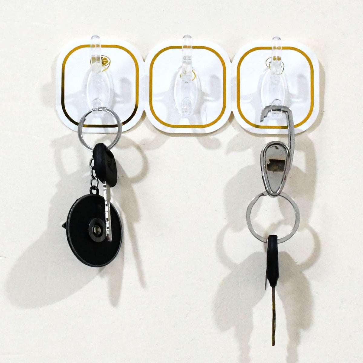 Transparent Adhesive Wall Hook (6 Pcs Set) HP DD