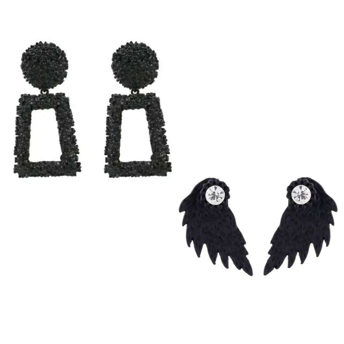Heavenly Extravaganza Earrings Combo Set of 2 Bold & Elegant Fashion Jewelry for Women pinapes