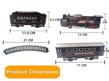 Battery-Operated Train Set with Realistic Simulation (13 pieces set)